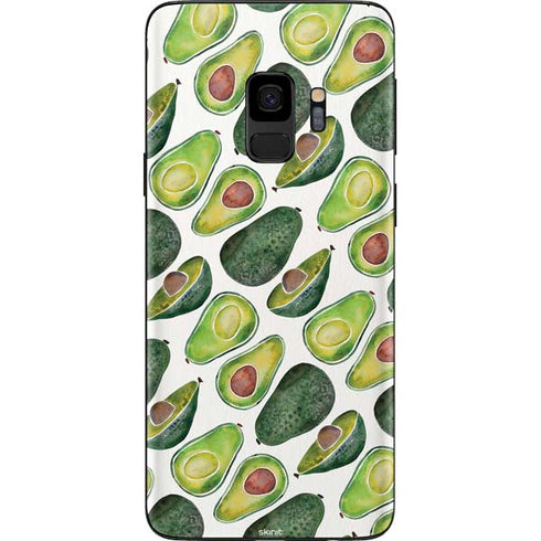 Cat Coq Avocados Galaxy S9 Skin